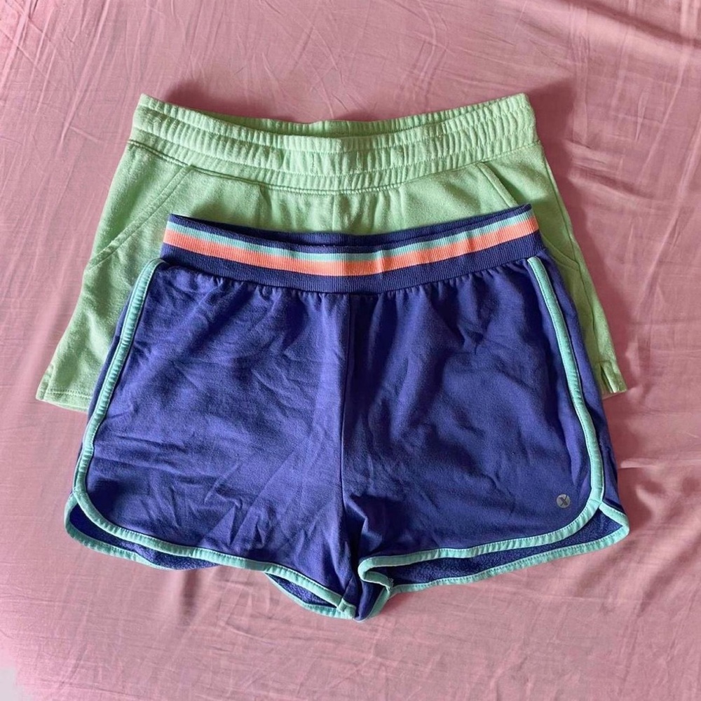 2 Pair Girls Comfy Shorts